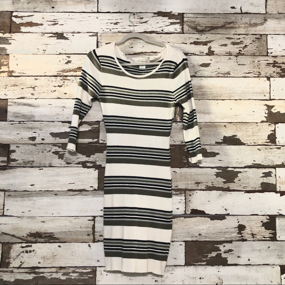 Striped Bodycon